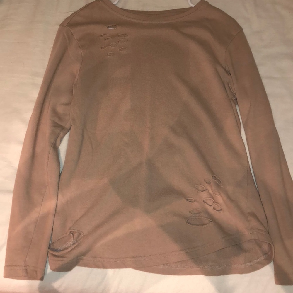 Alphalete distressed long sleeve (rare)
